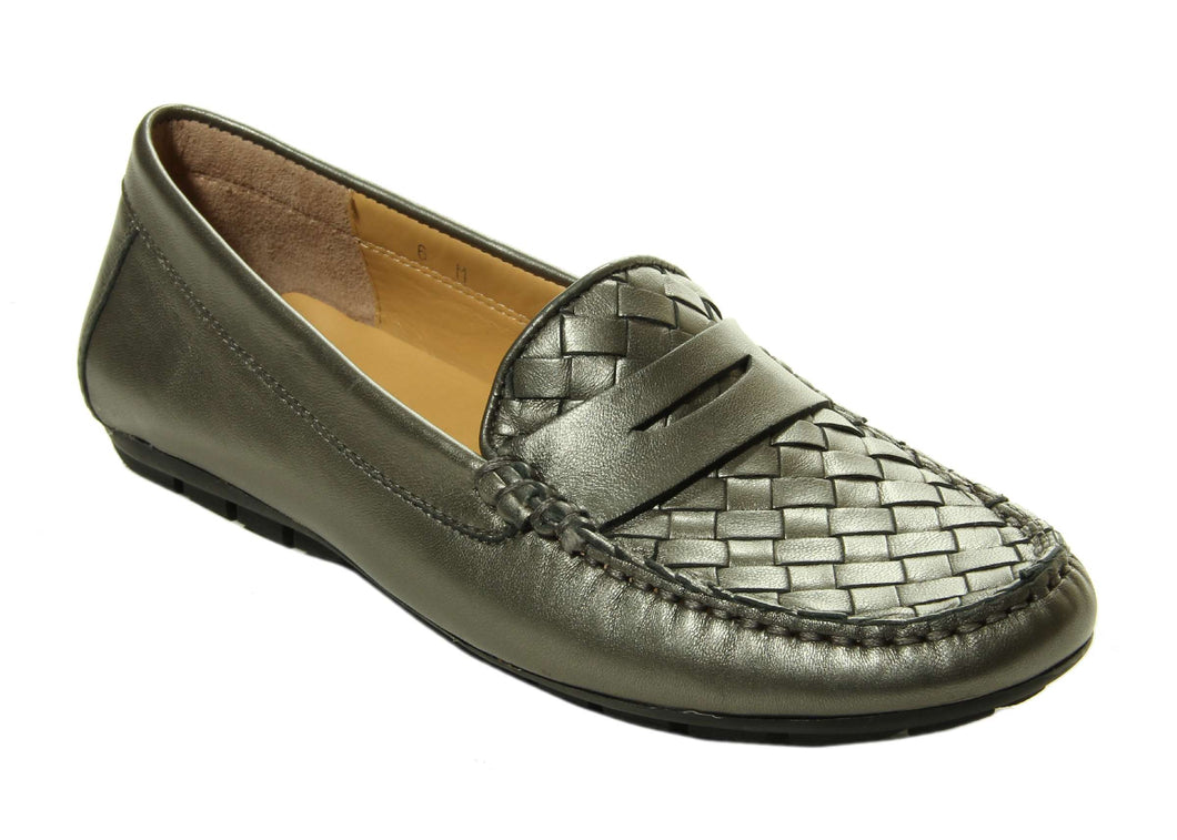 Adrik Moccasin Pewter Pearl