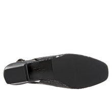 Dea Black with Patent Toe