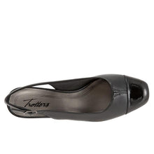 Dea Black with Patent Toe