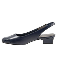 Dea Navy with Patent Toe