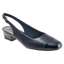 Dea Navy with Patent Toe