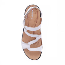 Emerald 3 Strap Leather Sandal Coconut