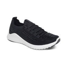 Carly Sparkle Arch Support Sneaker Black