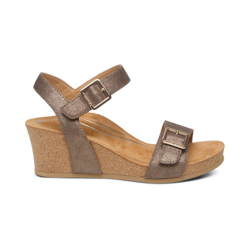 Lexa Quarter Strap Wedge